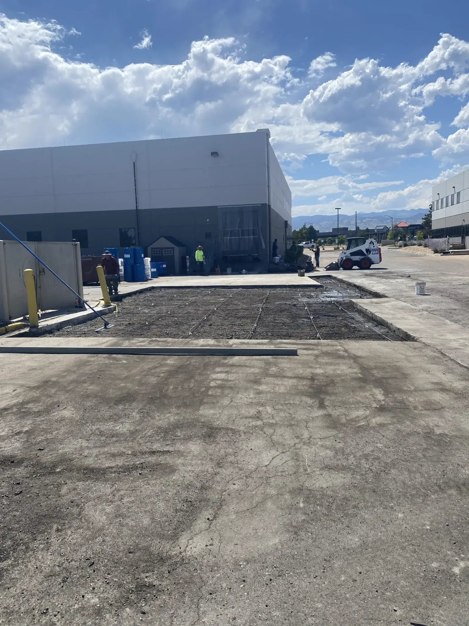 Commercial Foundation Pour