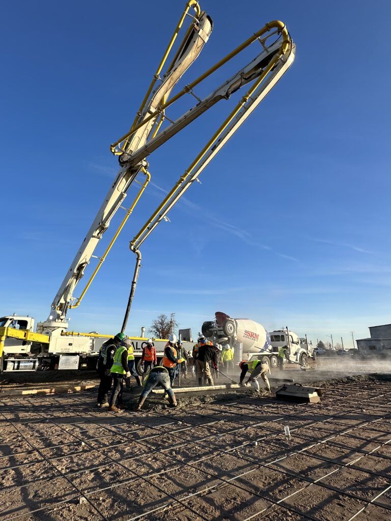 Heavy-Duty Concrete Foundations project